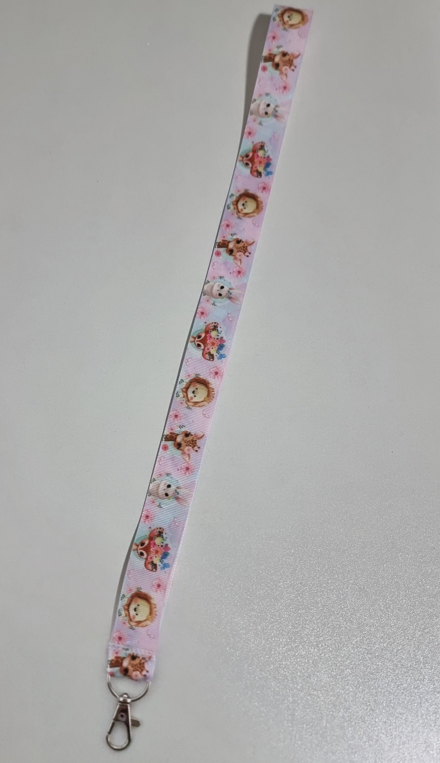 Animal Print Lanyard