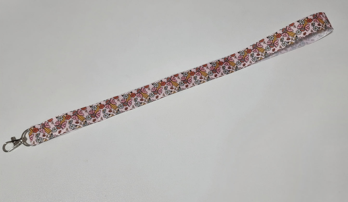 Pencil print Lanyard