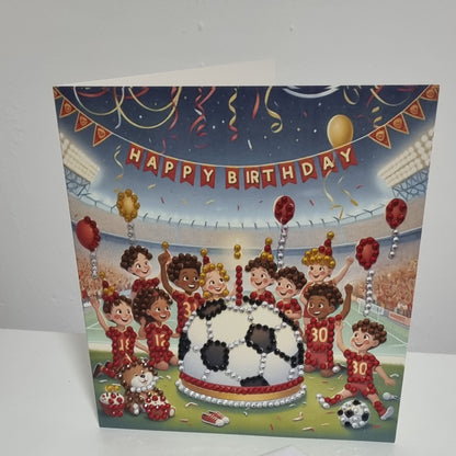 Football Lovers Birthday Cards