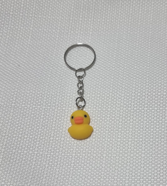 Yellow Duck Key Ring
