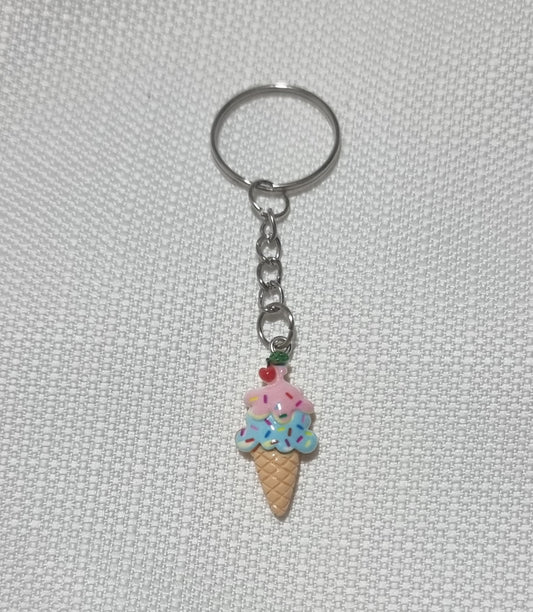 Ice Cream Key Ring