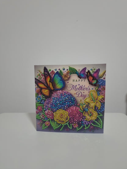 Mother's Day Cards- diamond painting finish