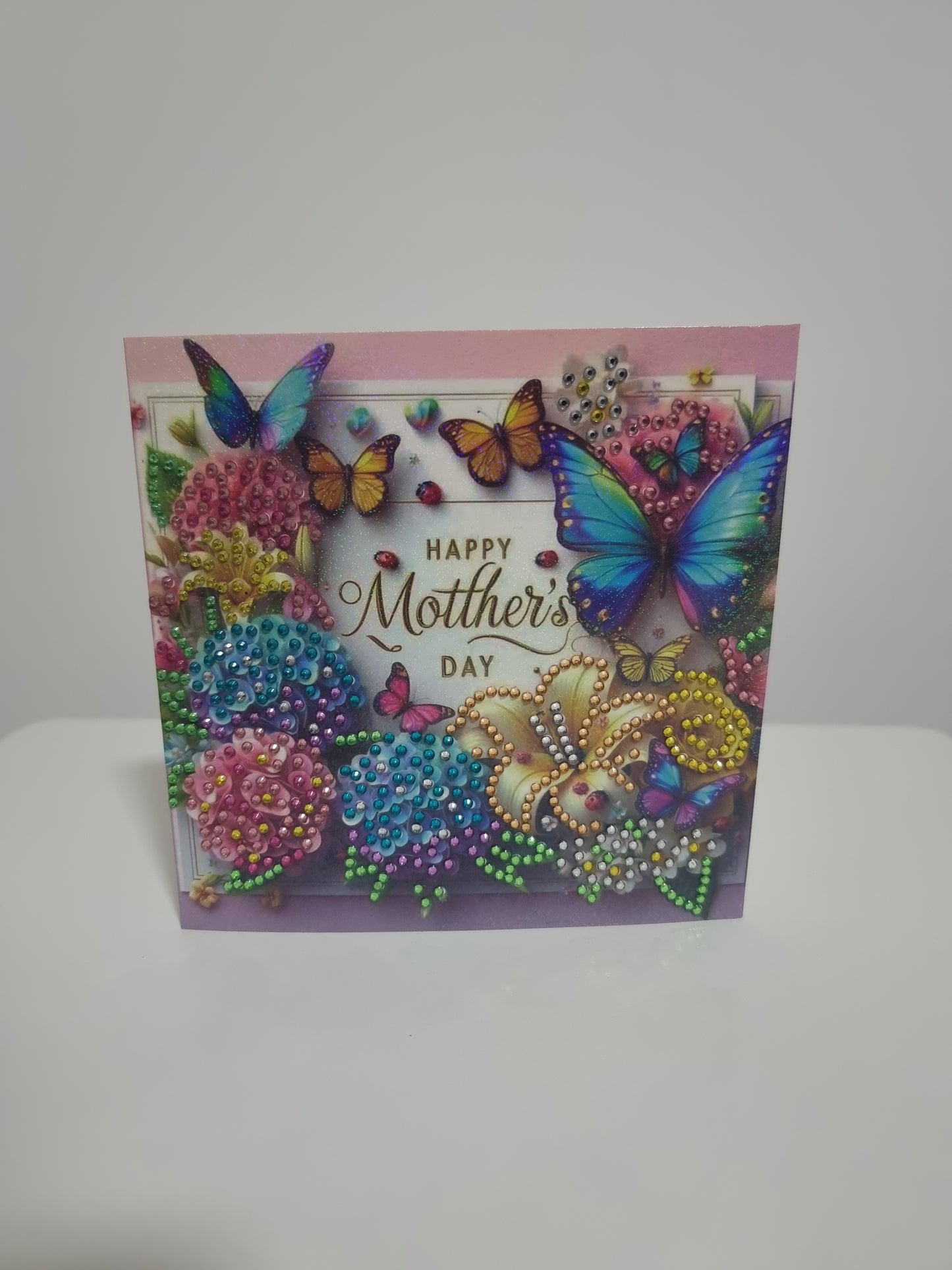 Mother's Day Cards- diamond painting finish