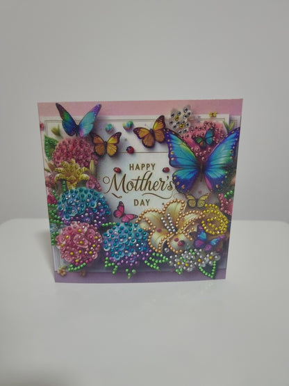 Mother's Day Cards- diamond painting finish