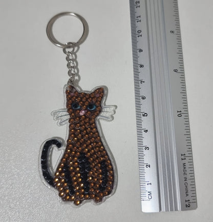 Cats Key Ring