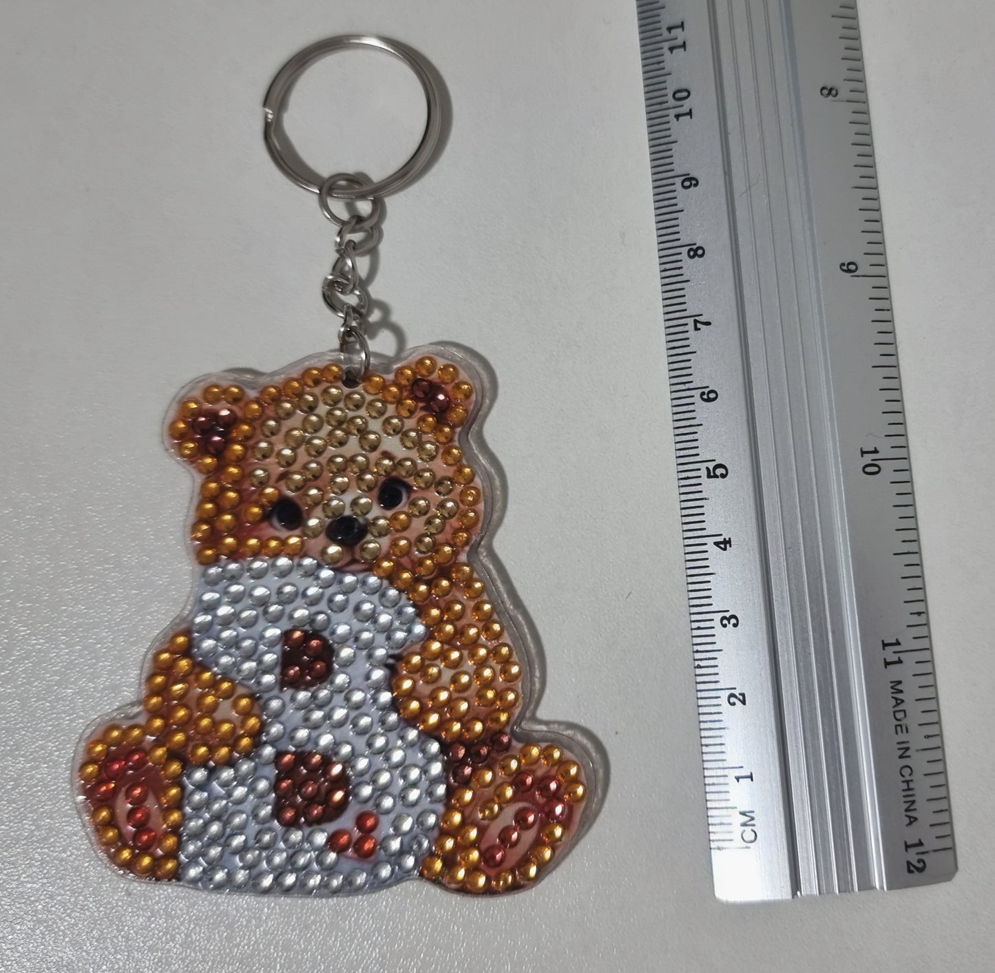 Alphabet Key Rings