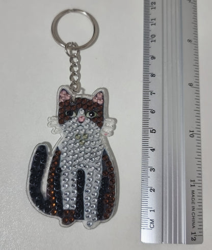 Cats Key Ring