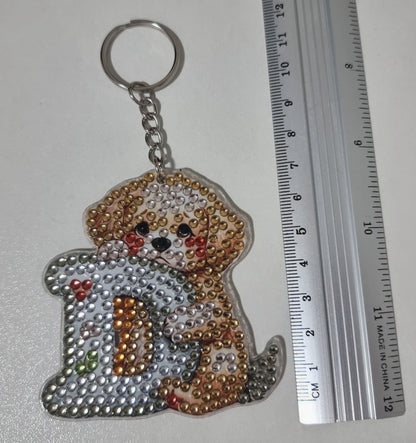 Alphabet Key Rings