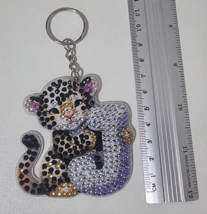Alphabet Key Rings