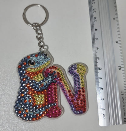Alphabet Key Rings