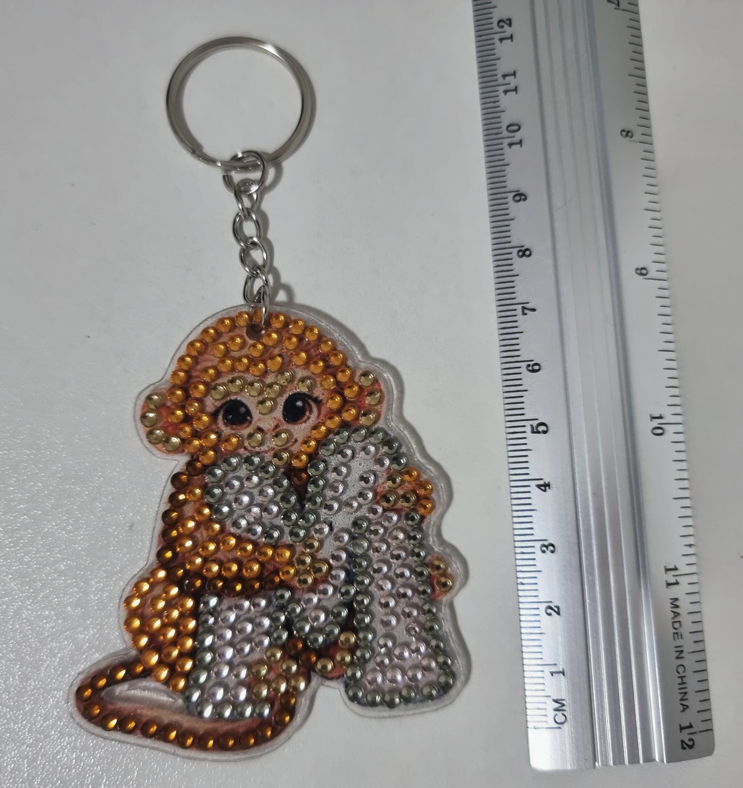 Alphabet Key Rings