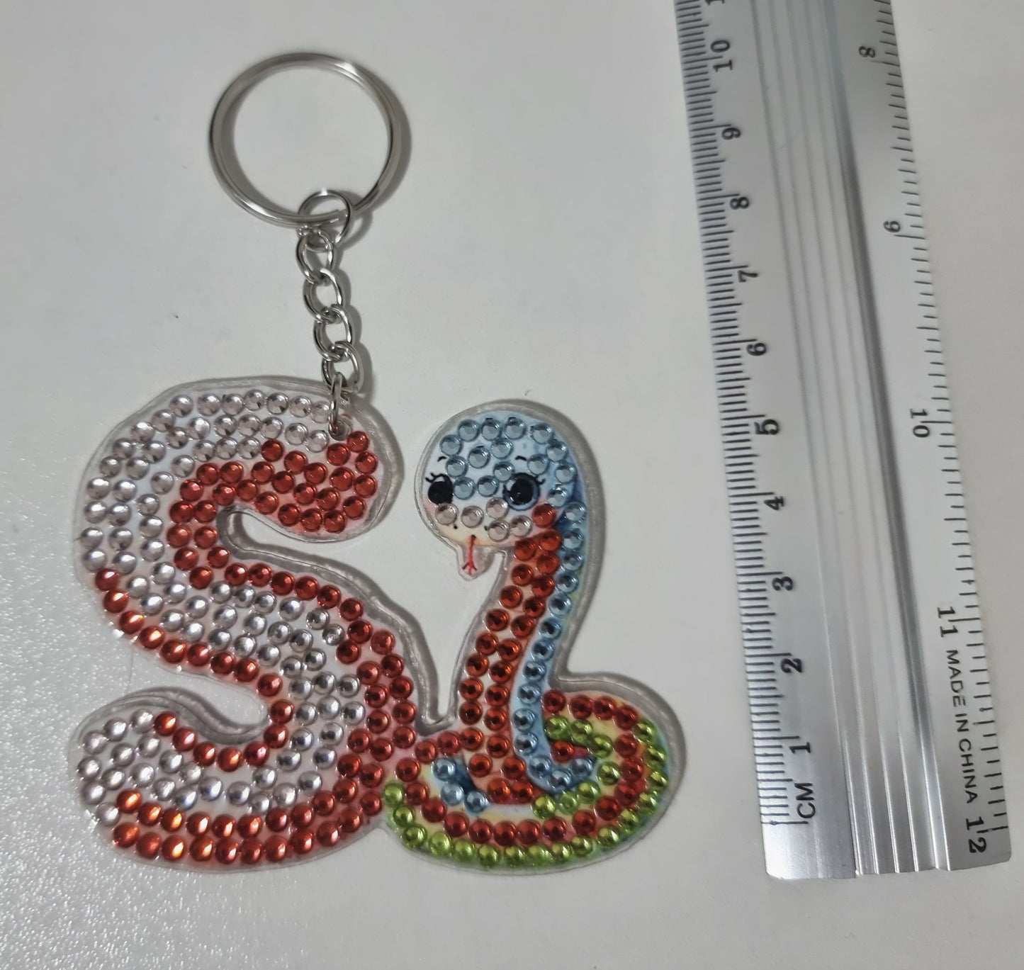 Alphabet Key Rings