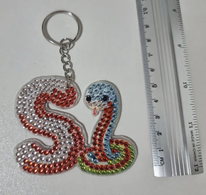 Alphabet Key Rings