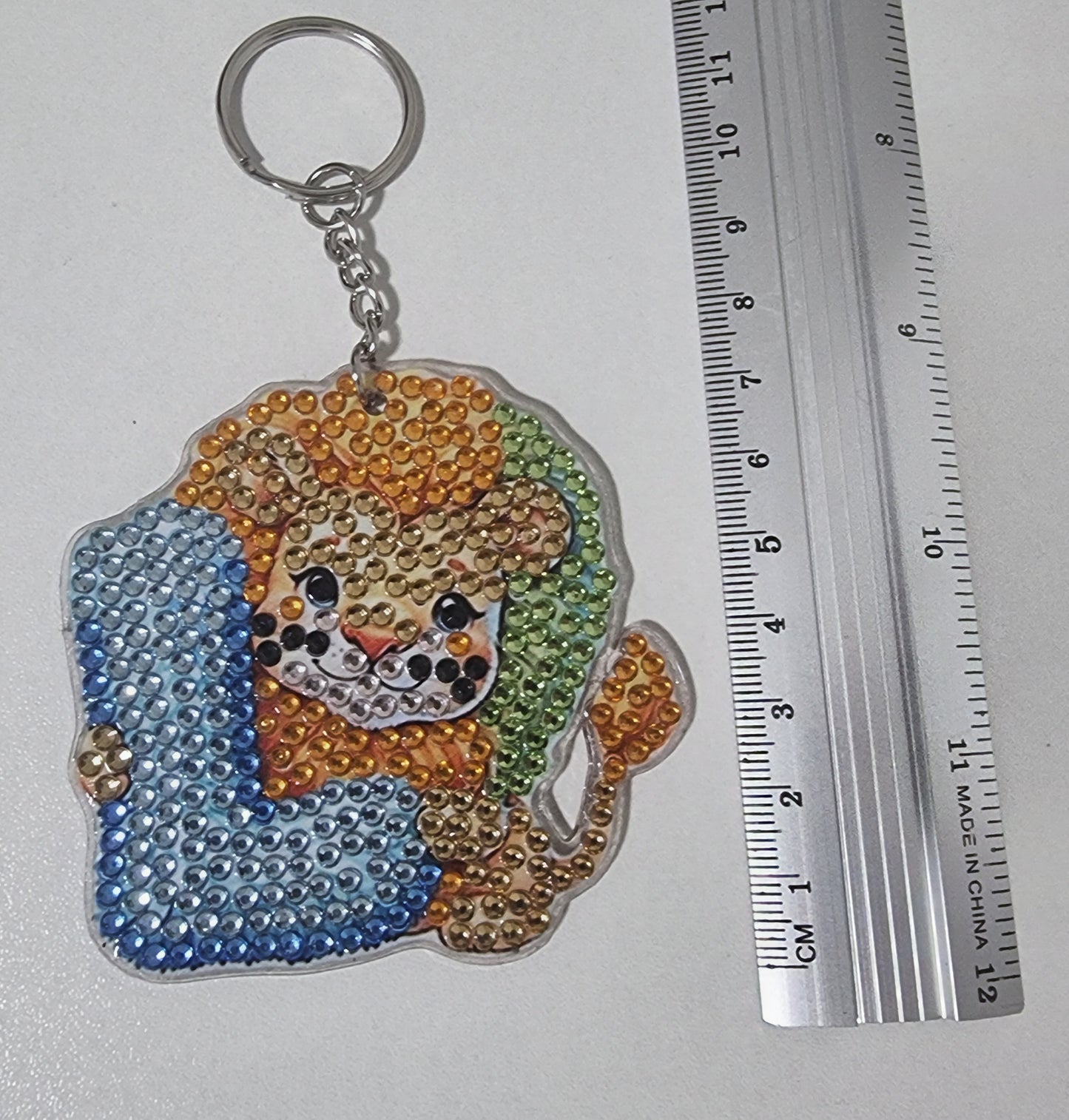 Alphabet Key Rings