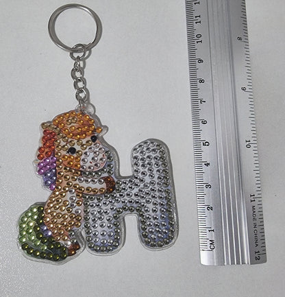 Alphabet Key Rings