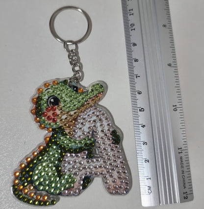 Alphabet Key Rings
