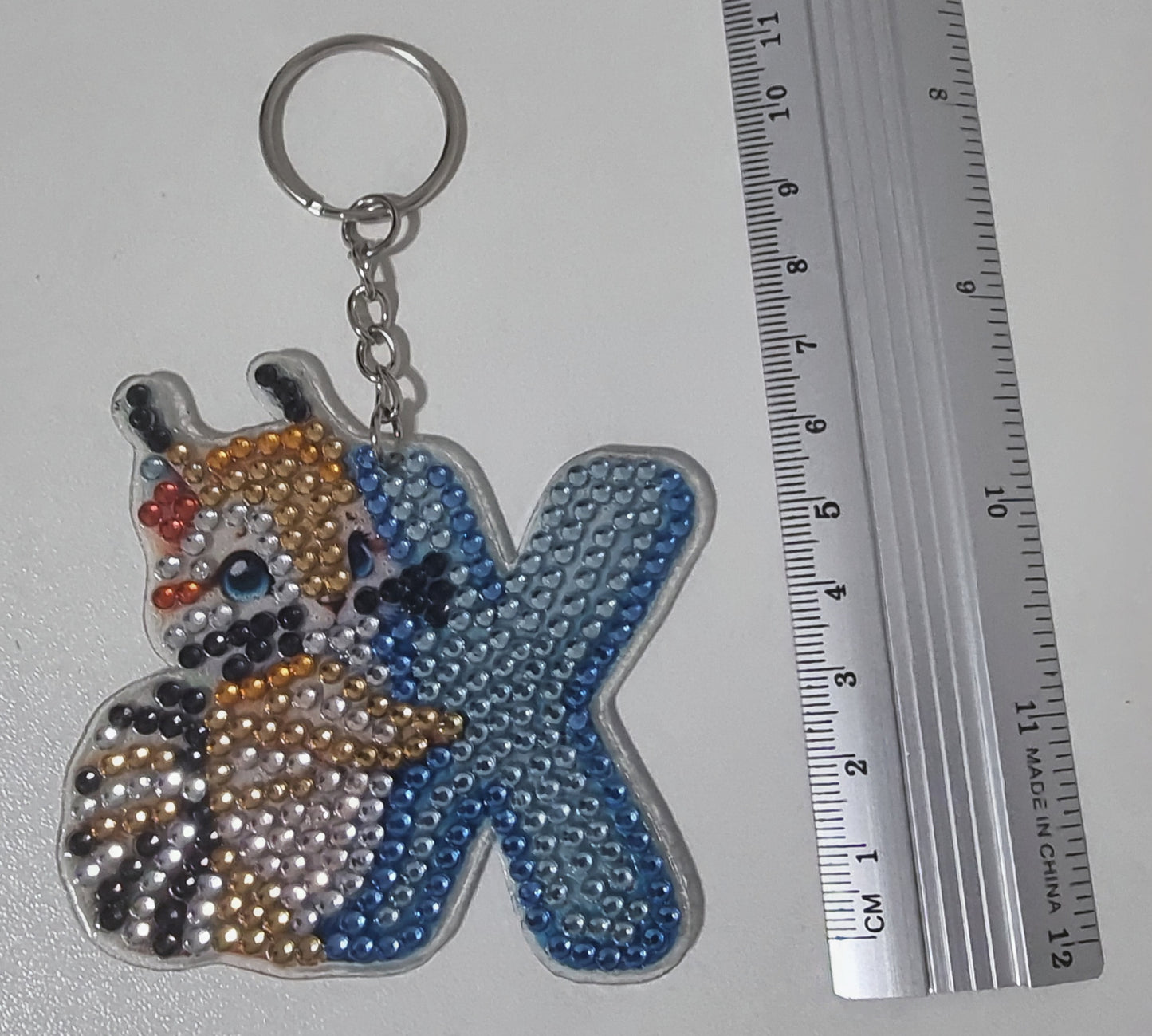 Alphabet Key Rings