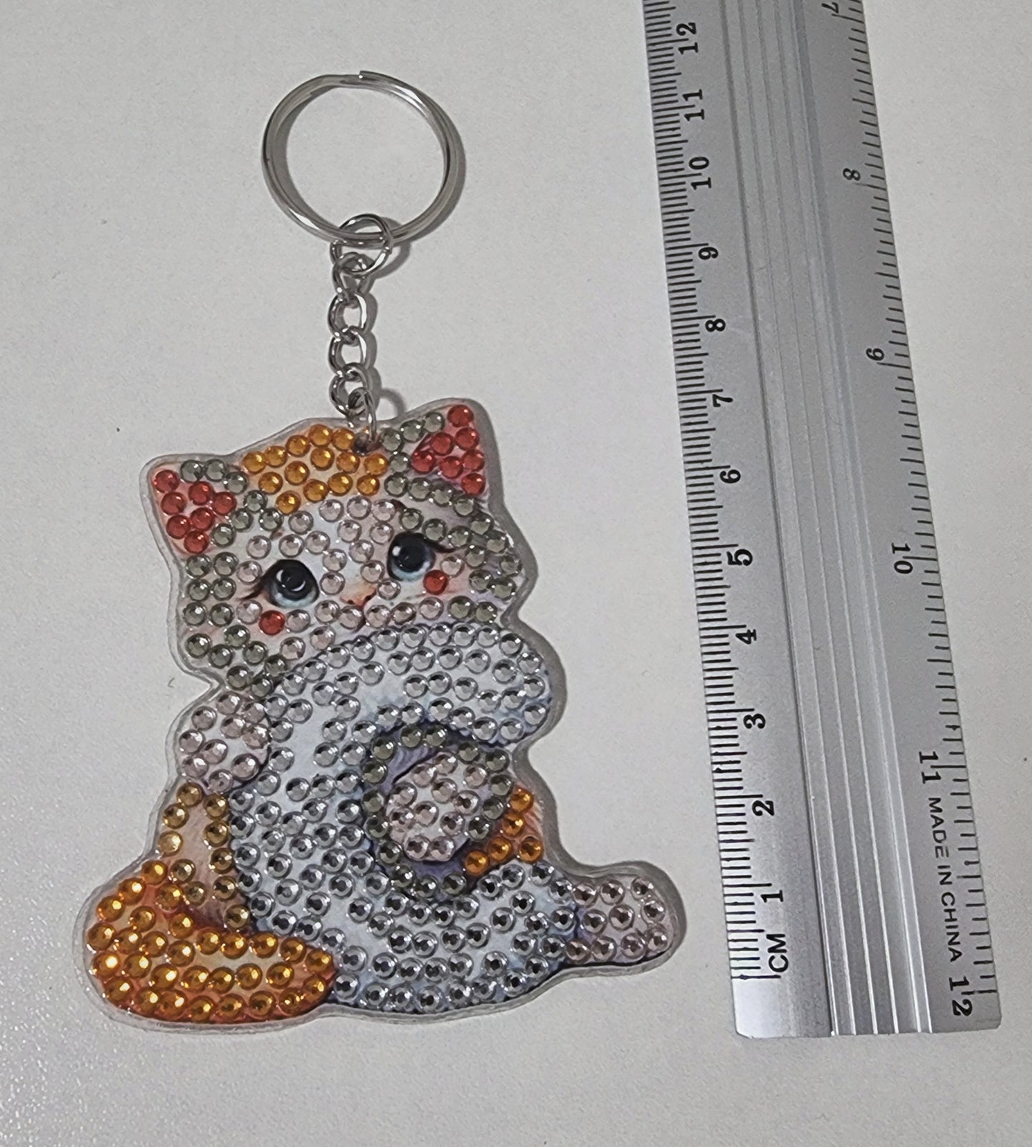 Alphabet Key Rings