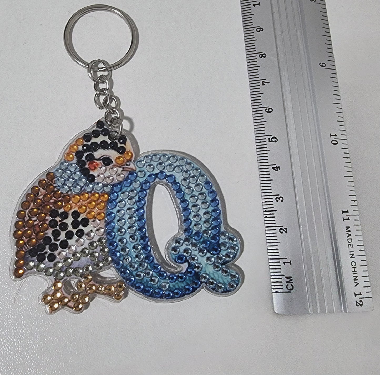 Alphabet Key Rings