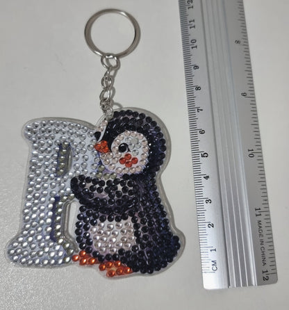 Alphabet Key Rings
