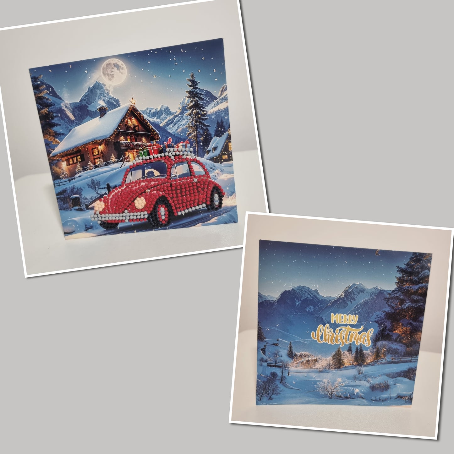 Christmas Cards - Diamond Art Finish