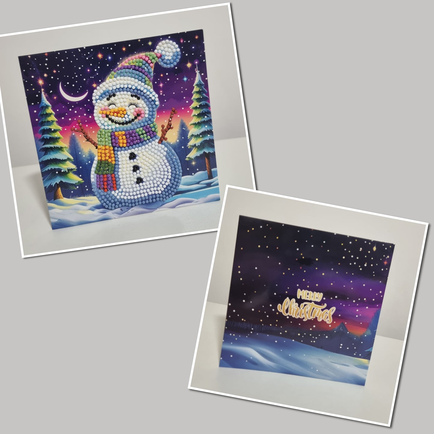 Christmas Cards - Diamond Art Finish