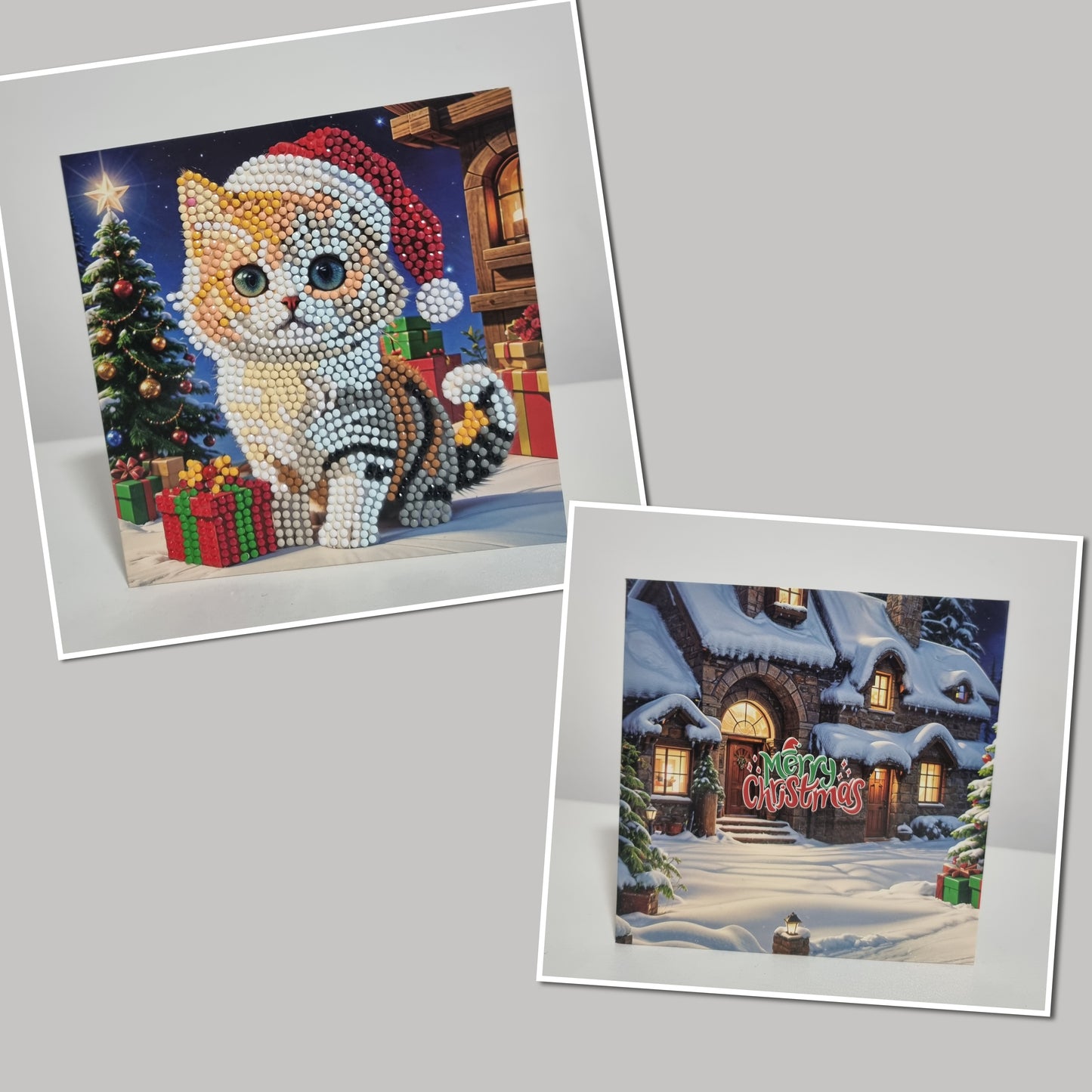 Christmas Cards - Diamond Art Finish