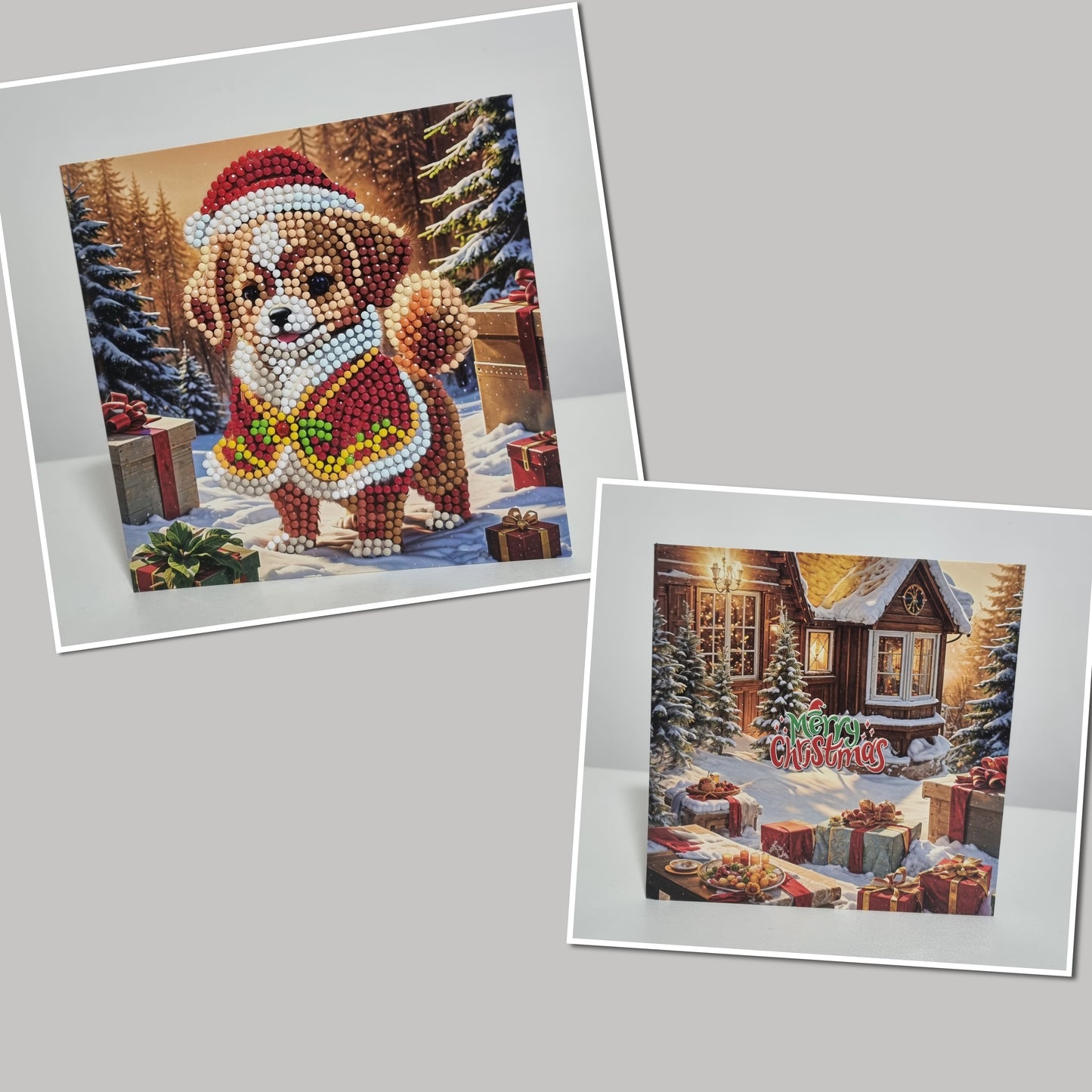 Christmas Cards - Diamond Art Finish