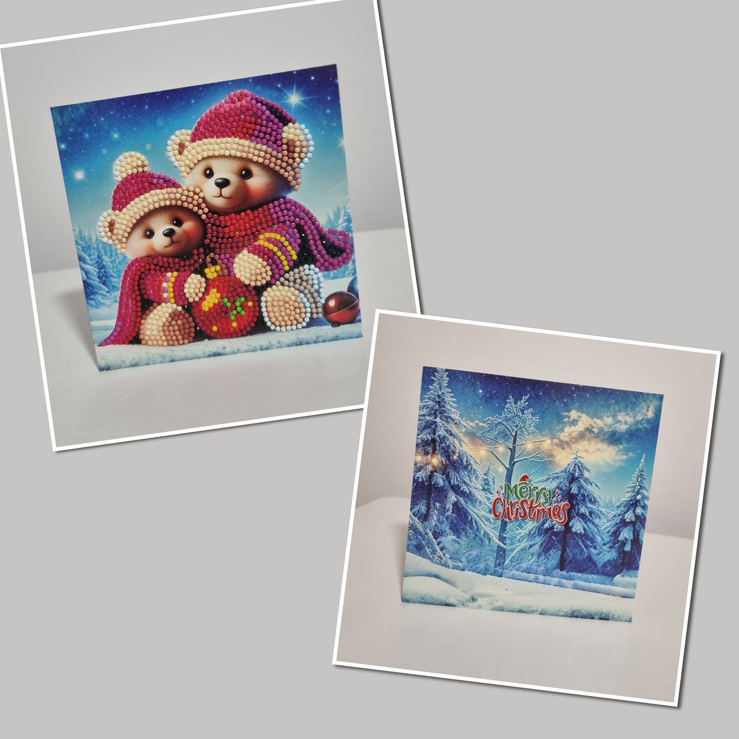 Christmas Cards - Diamond Art Finish