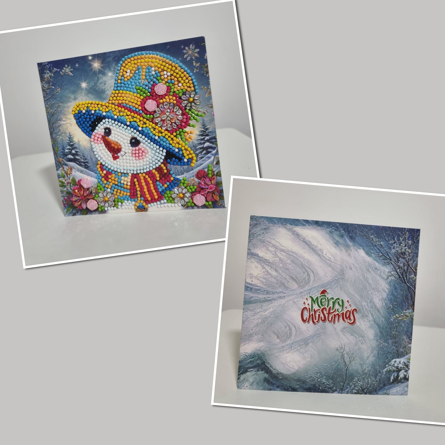 Christmas Cards - Diamond Art Finish