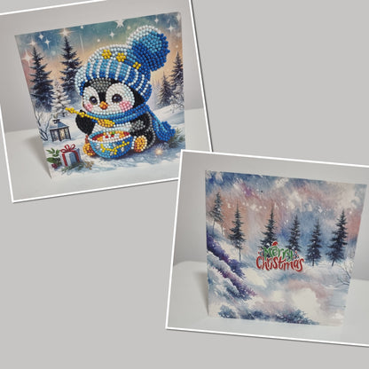 Christmas Cards - Diamond Art Finish