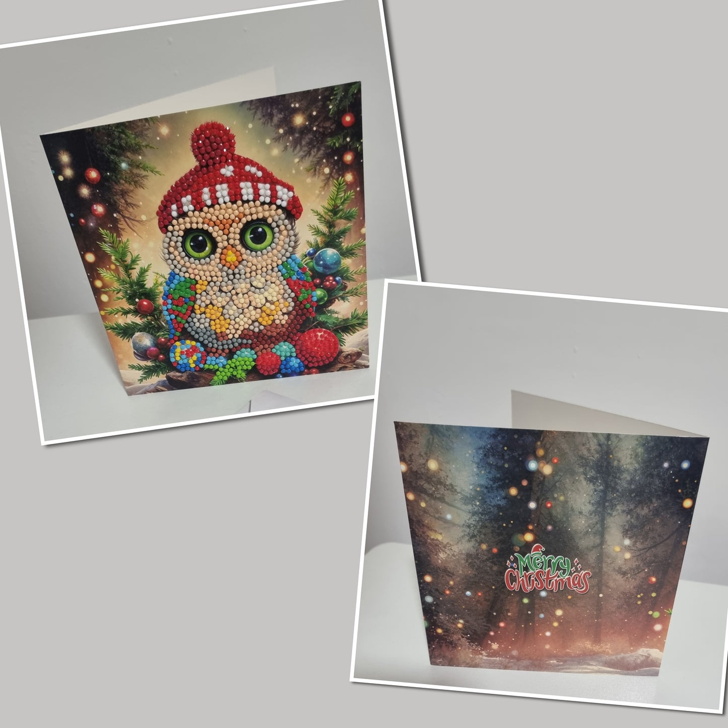 Christmas Cards - Diamond Art Finish