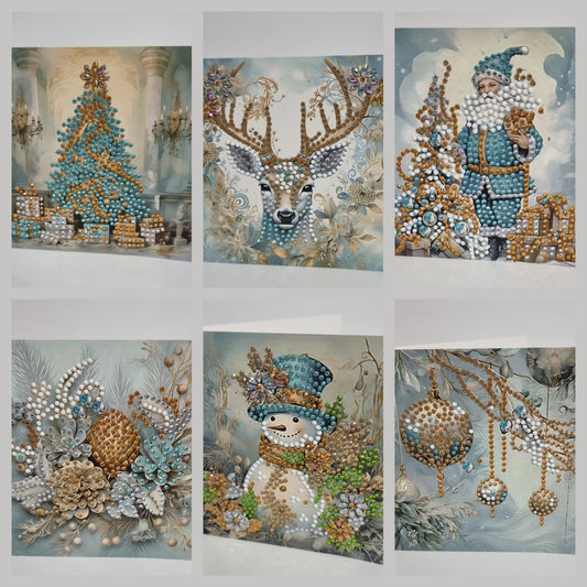 Christmas Cards- Diamond Art Finish