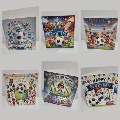Football Lovers Birthday Cards