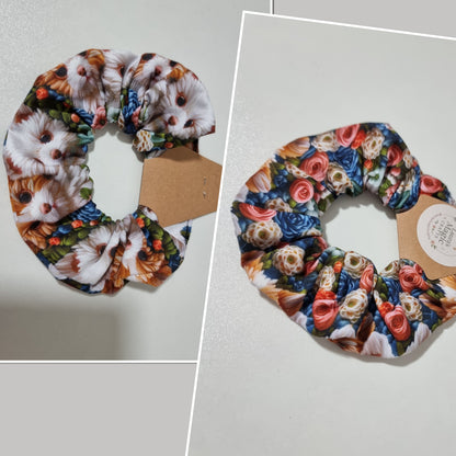 Dogs print Scrunchies