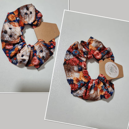 Dogs print Scrunchies