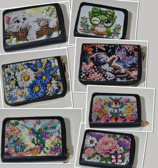 Diamond Art Finish Wallet