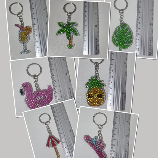 Summer Key Rings