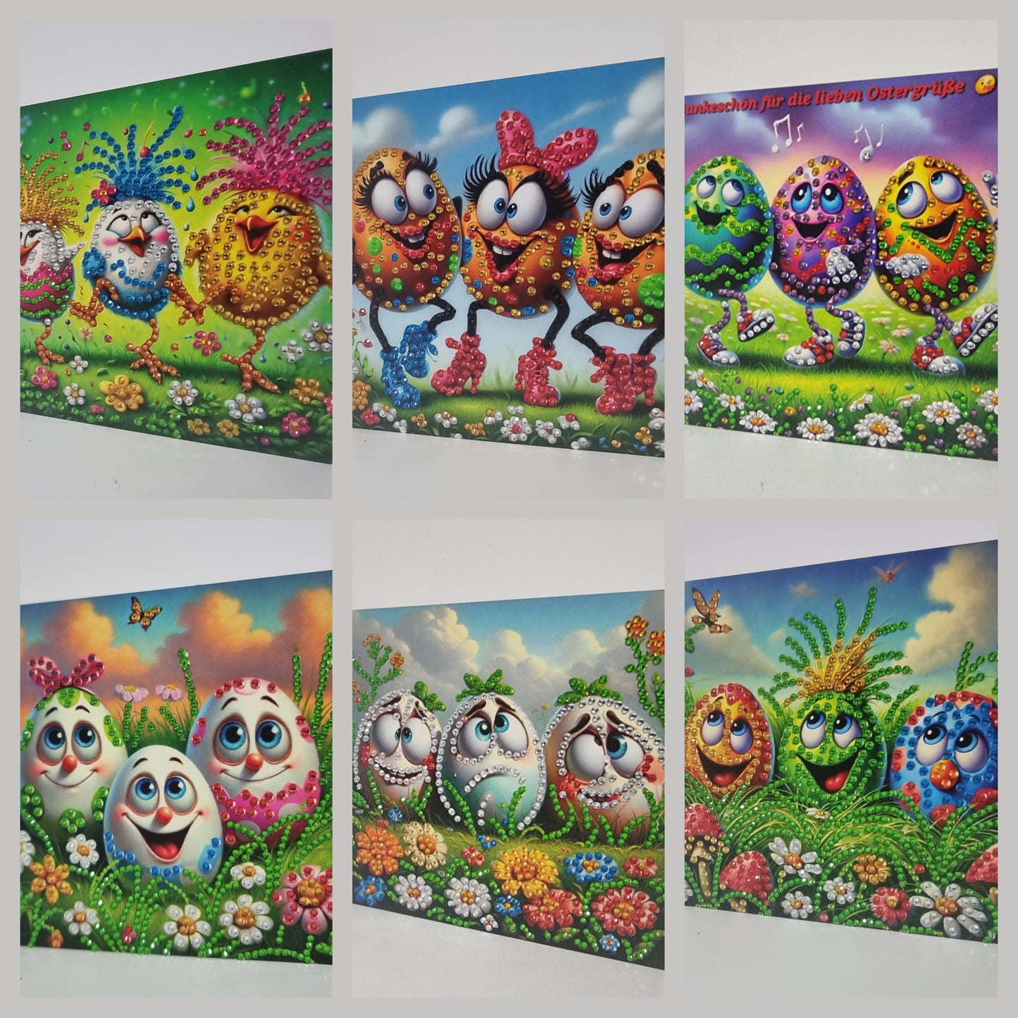 Easter Eggs - Greeting Cards